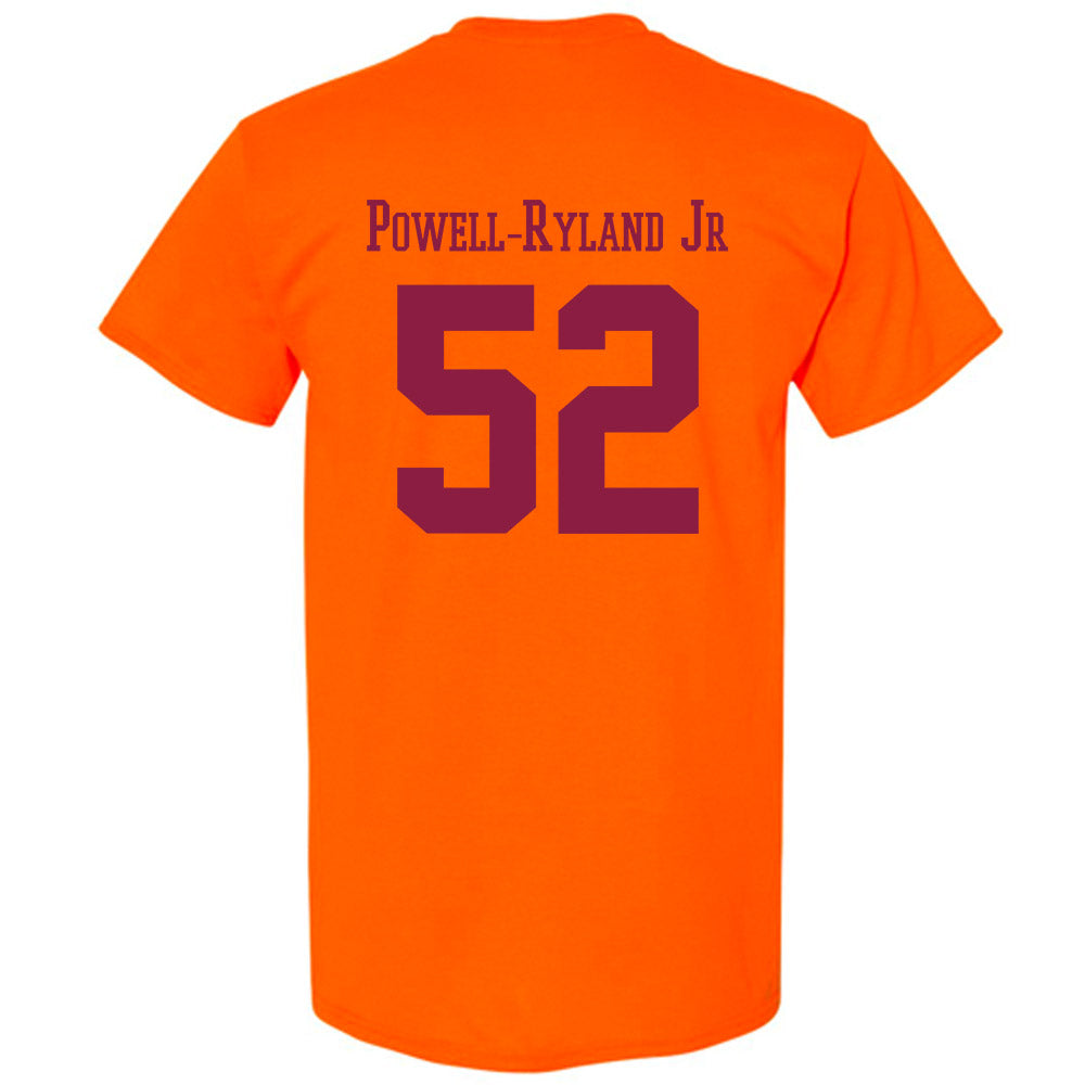 Virginia Tech - NCAA Football : Antwaun Powell-Ryland Jr - Classic Fashion Shersey T-Shirt