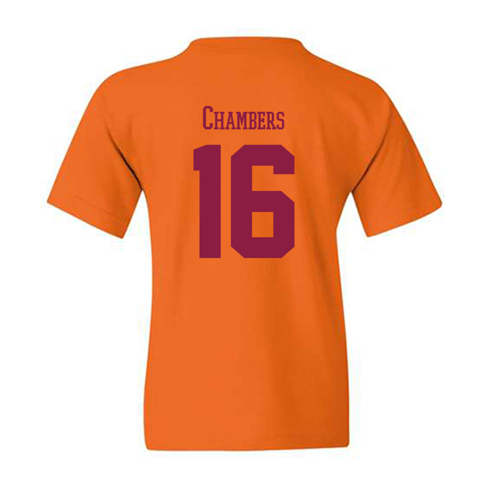 Virginia Tech - NCAA Football : Noah Chambers - Classic Fashion Shersey Youth T-Shirt-1