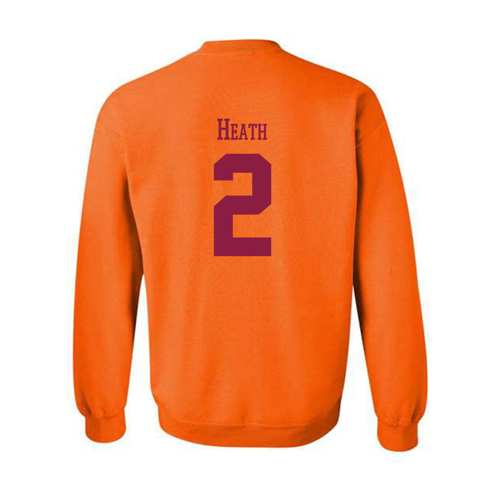 Virginia Tech - NCAA Football : Takye Heath - Classic Fashion Shersey Crewneck Sweatshirt