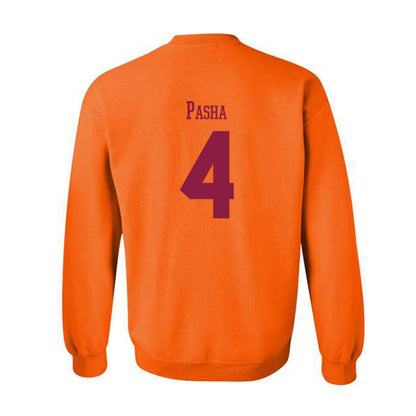 Virginia Tech - NCAA Men's Basketball : Izaiah Pasha - Classic Fashion Shersey Crewneck Sweatshirt-1