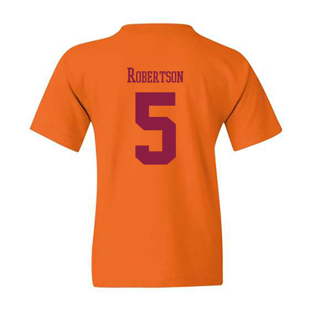 Virginia Tech - NCAA Baseball : Aiden Robertson - Classic Fashion Shersey Youth T-Shirt-1