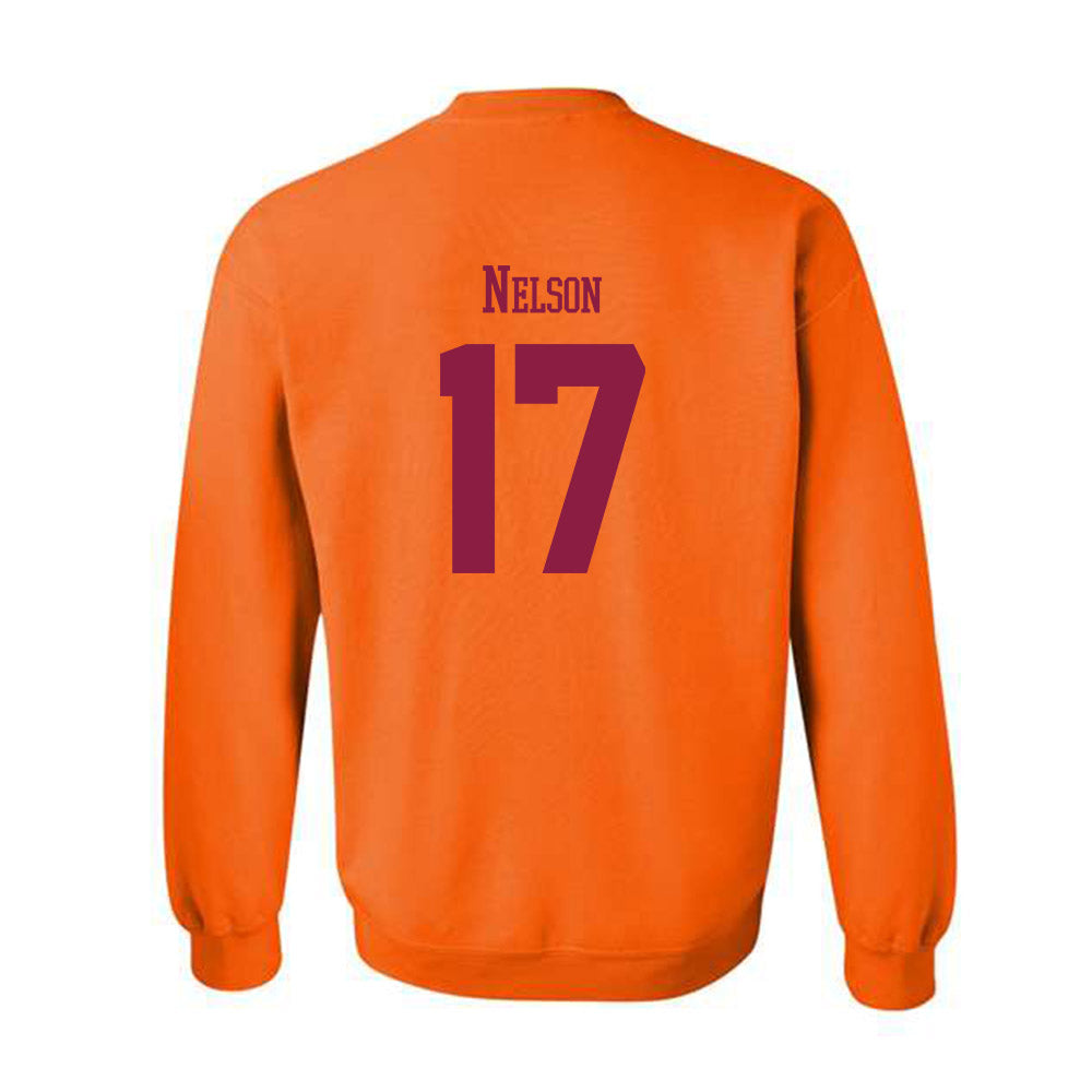 Virginia Tech - NCAA Football : Cole Nelson - Classic Fashion Shersey Crewneck Sweatshirt