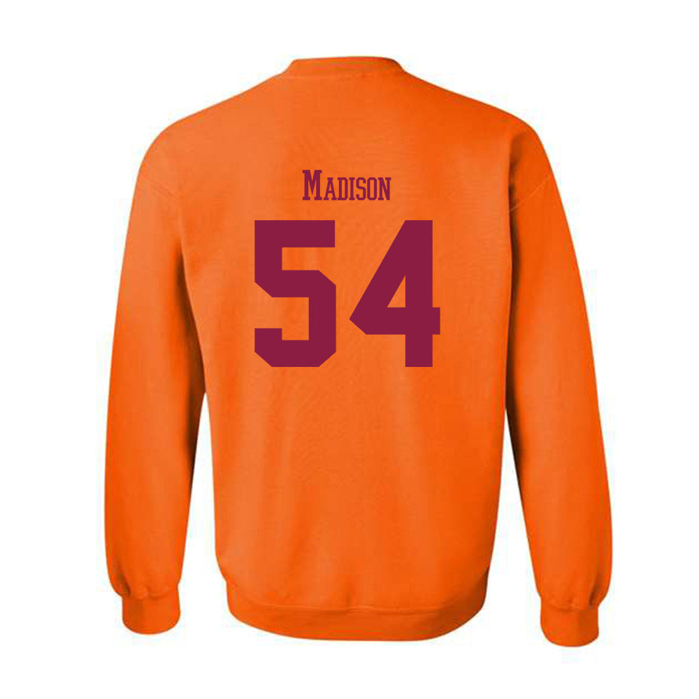 Virginia Tech - NCAA Football : Malachi Madison - Classic Fashion Shersey Crewneck Sweatshirt