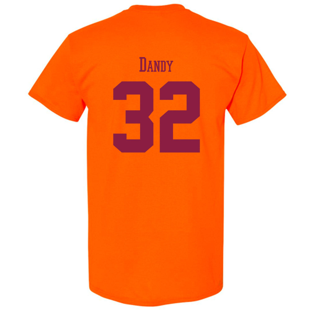 Virginia Tech - NCAA Football : Deric Dandy - Classic Fashion Shersey T-Shirt-1