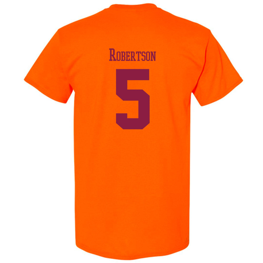 Virginia Tech - NCAA Baseball : Aiden Robertson - Classic Fashion Shersey T-Shirt-1