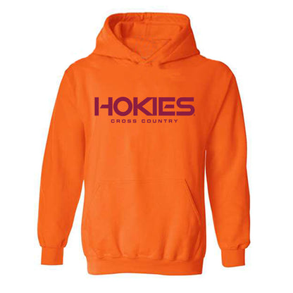 Virginia Tech - NCAA Men's Cross Country : Andrew Schroff - Classic Fashion Shersey Hooded Sweatshirt