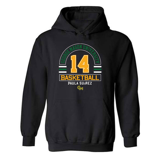 GMU - NCAA Women's Basketball : Paula Su�rez - Classic Fashion Shersey Hooded Sweatshirt-0
