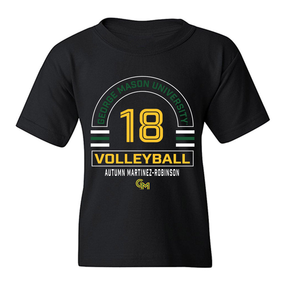 GMU - NCAA Women's Volleyball : Autumn Martinez-Robinson - Classic Fashion Shersey Youth T-Shirt-0