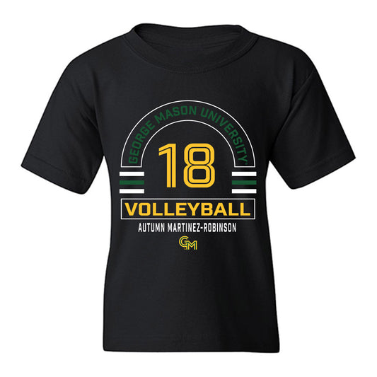 GMU - NCAA Women's Volleyball : Autumn Martinez-Robinson - Classic Fashion Shersey Youth T-Shirt-0