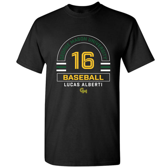 GMU - NCAA Baseball : Lucas Alberti - Classic Fashion Shersey T-Shirt-0
