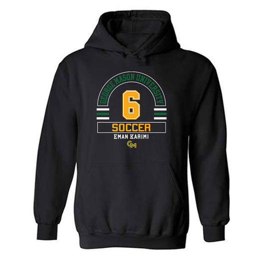 GMU - NCAA Women's Soccer : Eman Karimi - Classic Fashion Shersey Hooded Sweatshirt-0