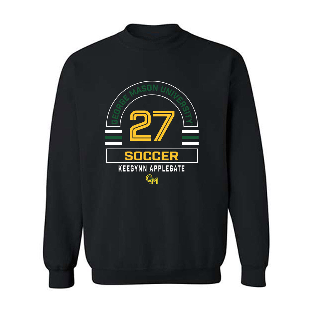 GMU - NCAA Women's Soccer : Keegynn Applegate - Classic Fashion Shersey Crewneck Sweatshirt-0