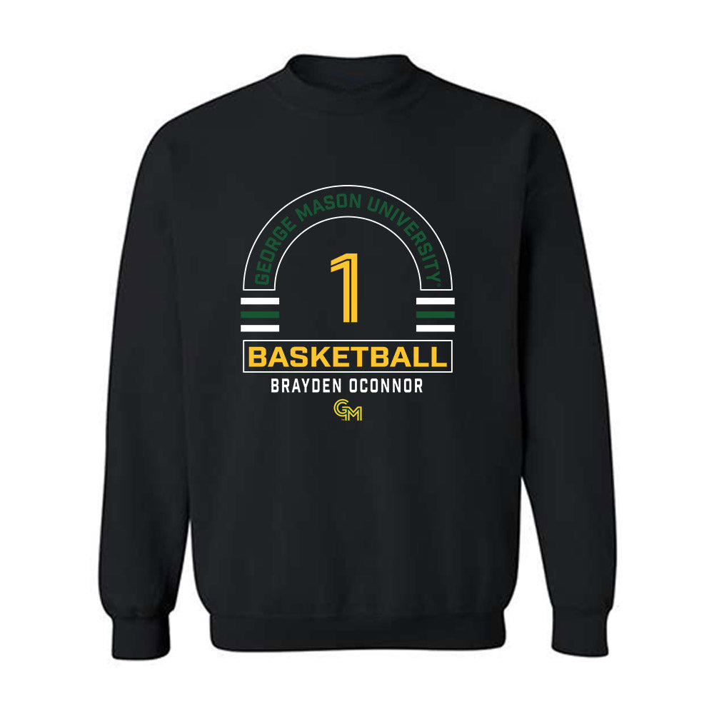 GMU - NCAA Men's Basketball : Brayden OConnor - Classic Fashion Shersey Crewneck Sweatshirt-0