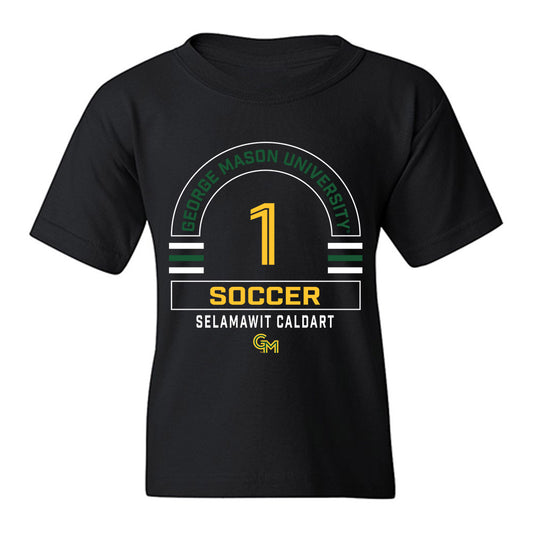 GMU - NCAA Women's Soccer : Selamawit Caldart - Classic Fashion Shersey Youth T-Shirt-0