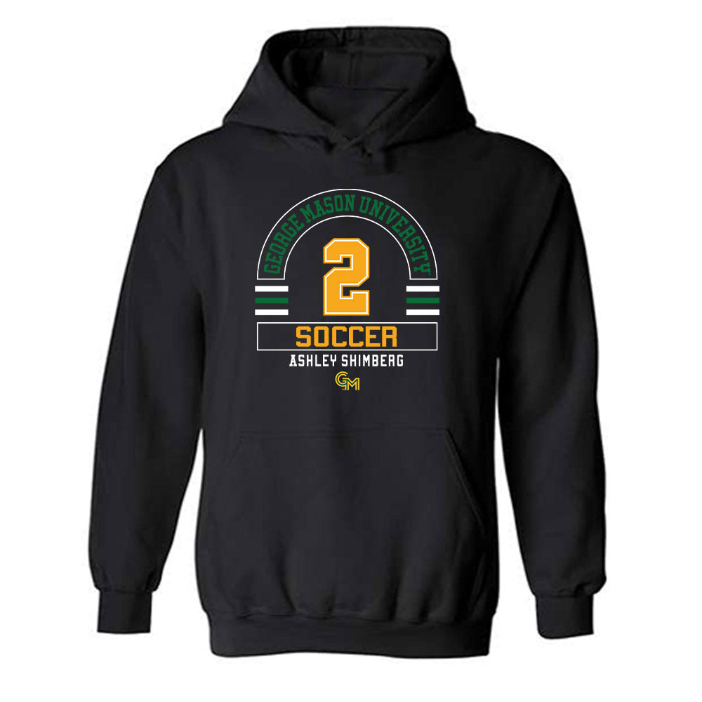 GMU - NCAA Women's Soccer : Ashley Shimberg - Classic Fashion Shersey Hooded Sweatshirt-0