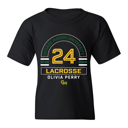 GMU - NCAA Women's Lacrosse : Olivia Perry - Classic Fashion Shersey Youth T-Shirt-0