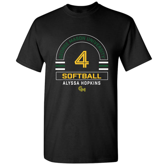 GMU - NCAA Softball : Alyssa Hopkins - Classic Fashion Shersey T-Shirt-0