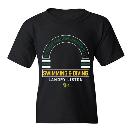 GMU - NCAA Women's Swimming & Diving : Landry Liston - Classic Fashion Shersey Youth T-Shirt-0