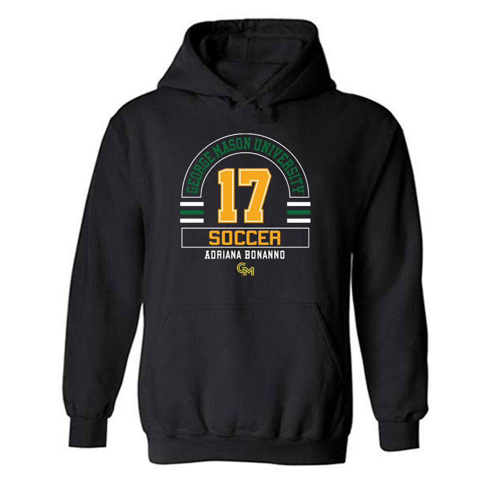 GMU - NCAA Women's Soccer : Adriana Bonanno - Classic Fashion Shersey Hooded Sweatshirt-0