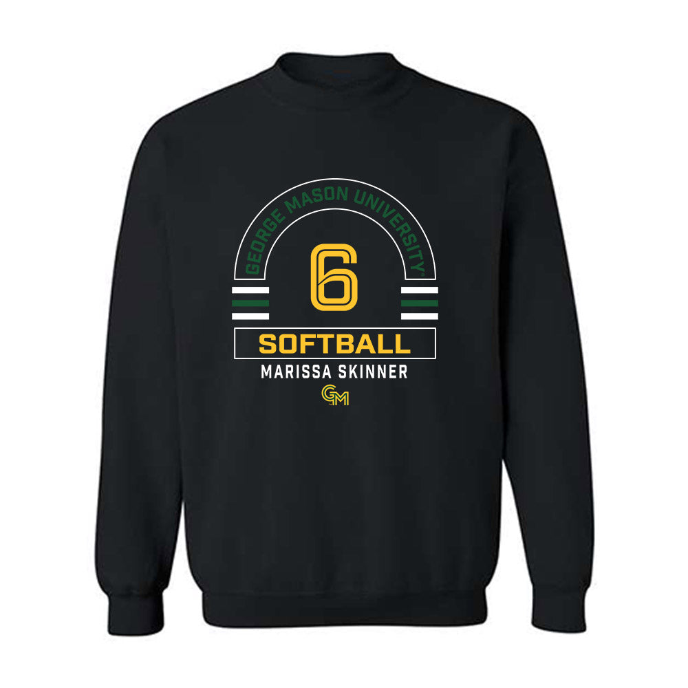 GMU - NCAA Softball : Marissa Skinner - Classic Fashion Shersey Crewneck Sweatshirt-0