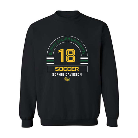 GMU - NCAA Women's Soccer : Sophie Davidson - Classic Fashion Shersey Crewneck Sweatshirt-0