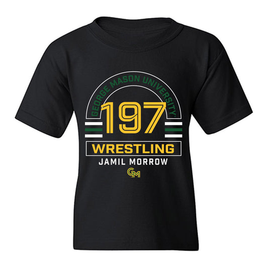 GMU - NCAA Wrestling : Jamil Morrow - Classic Fashion Shersey Youth T-Shirt-0