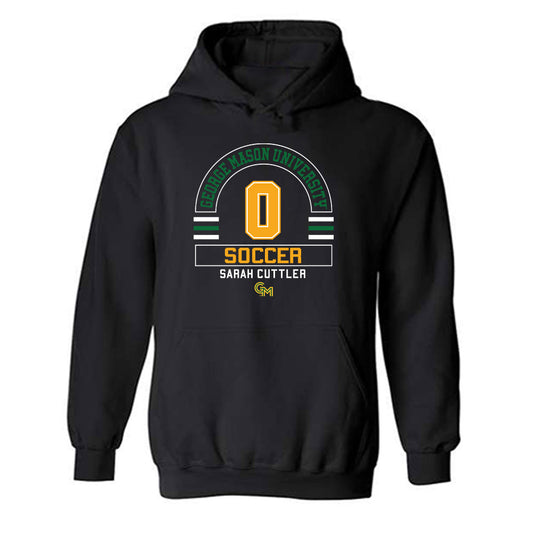 GMU - NCAA Women's Soccer : Sarah Cuttler - Classic Fashion Shersey Hooded Sweatshirt-0