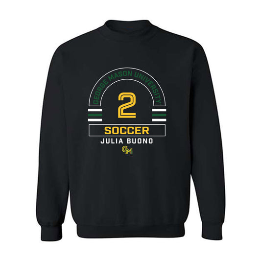 GMU - NCAA Women's Soccer : Julia Buono - Classic Fashion Shersey Crewneck Sweatshirt-0