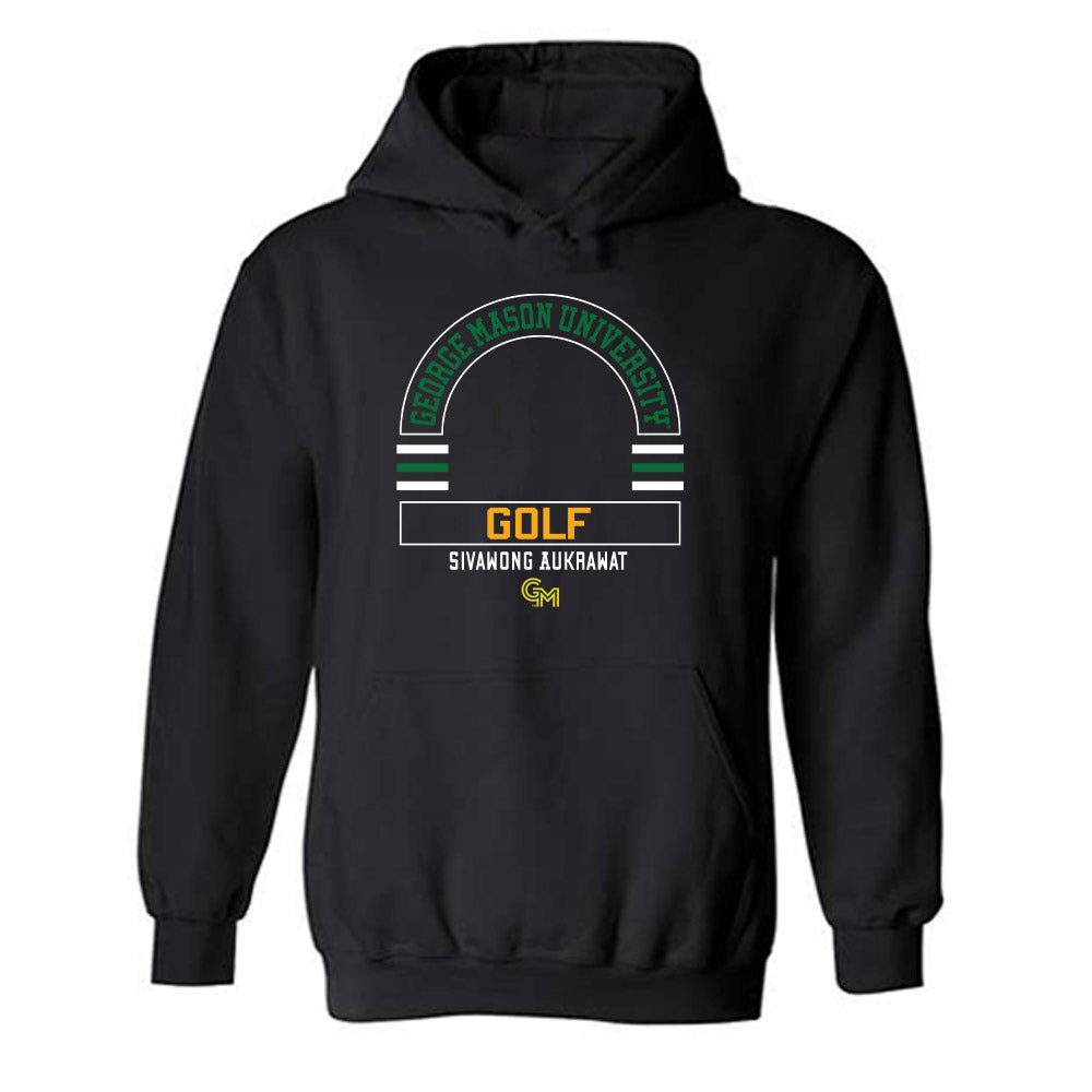 GMU - NCAA Men's Golf : Sivawong Aukrawat - Classic Fashion Shersey Hooded Sweatshirt-0