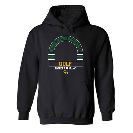 GMU - NCAA Men's Golf : Sivawong Aukrawat - Classic Fashion Shersey Hooded Sweatshirt-0