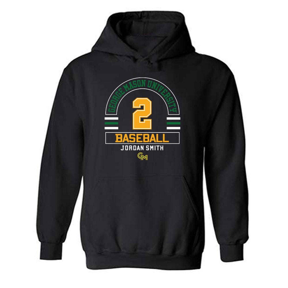 GMU - NCAA Baseball : Jordan Smith - Classic Fashion Shersey Hooded Sweatshirt-0