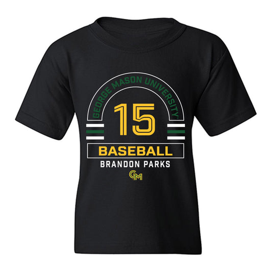GMU - NCAA Baseball : Brandon Parks - Classic Fashion Shersey Youth T-Shirt-0