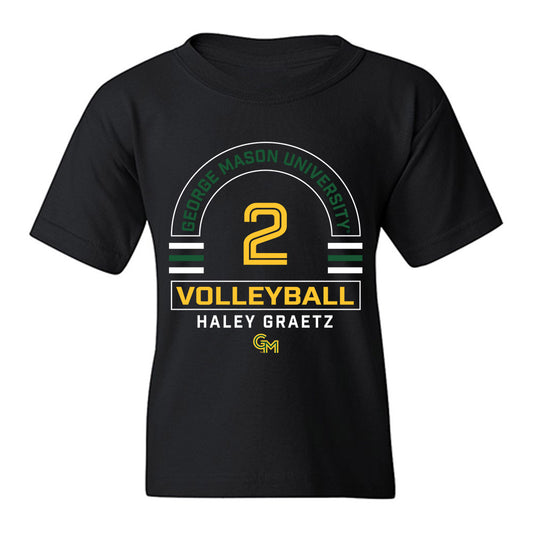 GMU - NCAA Women's Volleyball : Haley Graetz - Classic Fashion Shersey Youth T-Shirt-0