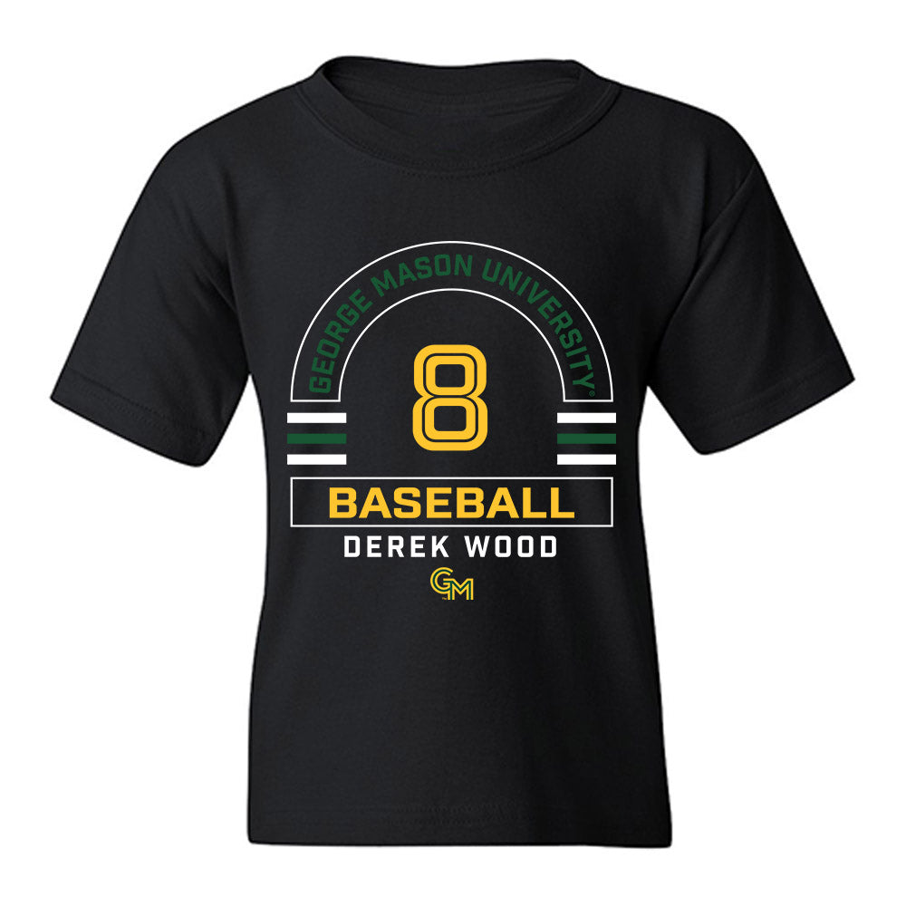 GMU - NCAA Baseball : Derek Wood - Classic Fashion Shersey Youth T-Shirt-0