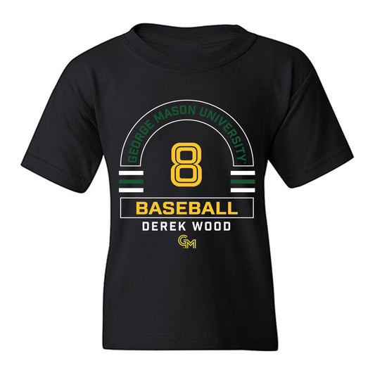 GMU - NCAA Baseball : Derek Wood - Classic Fashion Shersey Youth T-Shirt-0