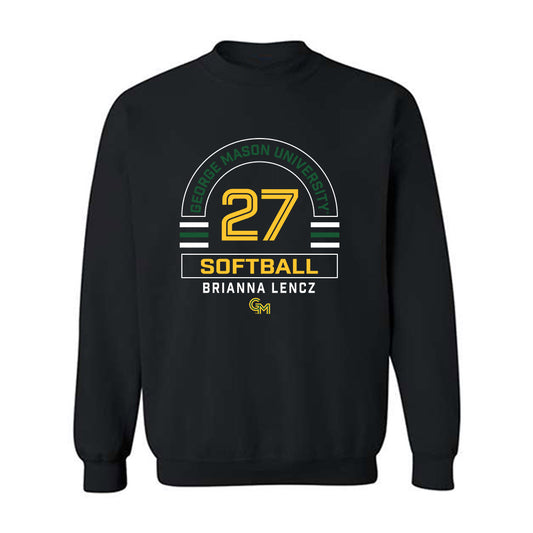 GMU - NCAA Softball : Brianna Lencz - Classic Fashion Shersey Crewneck Sweatshirt-0