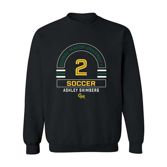 GMU - NCAA Women's Soccer : Ashley Shimberg - Classic Fashion Shersey Crewneck Sweatshirt-0