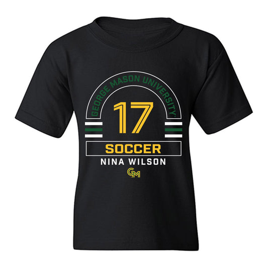 GMU - NCAA Women's Soccer : Nina Wilson - Classic Fashion Shersey Youth T-Shirt-0