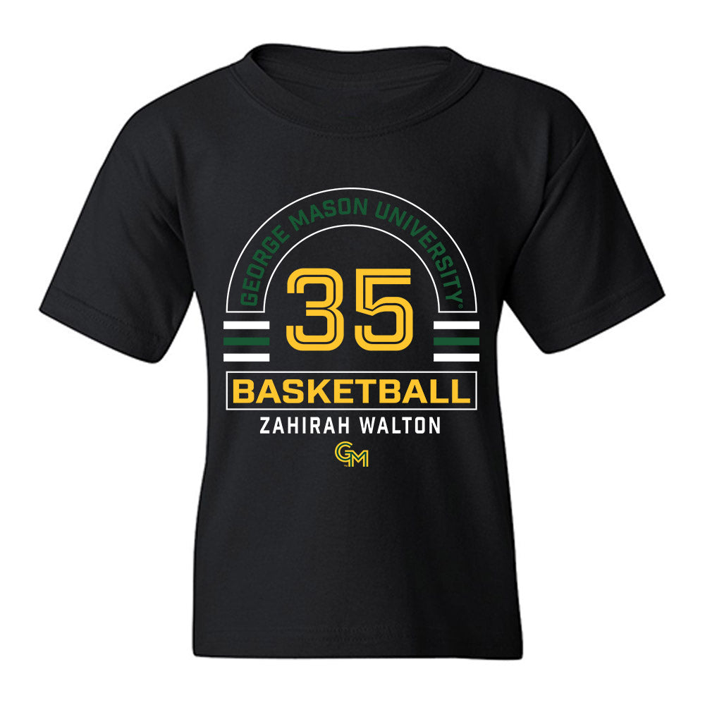 GMU - NCAA Women's Basketball : Zahirah Walton - Classic Fashion Shersey Youth T-Shirt-0