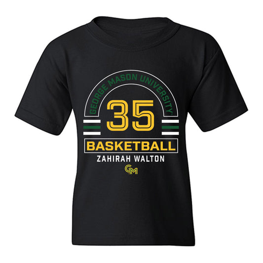 GMU - NCAA Women's Basketball : Zahirah Walton - Classic Fashion Shersey Youth T-Shirt-0
