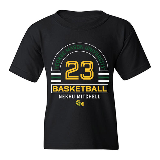 GMU - NCAA Women's Basketball : Nekhu Mitchell - Classic Fashion Shersey Youth T-Shirt-0