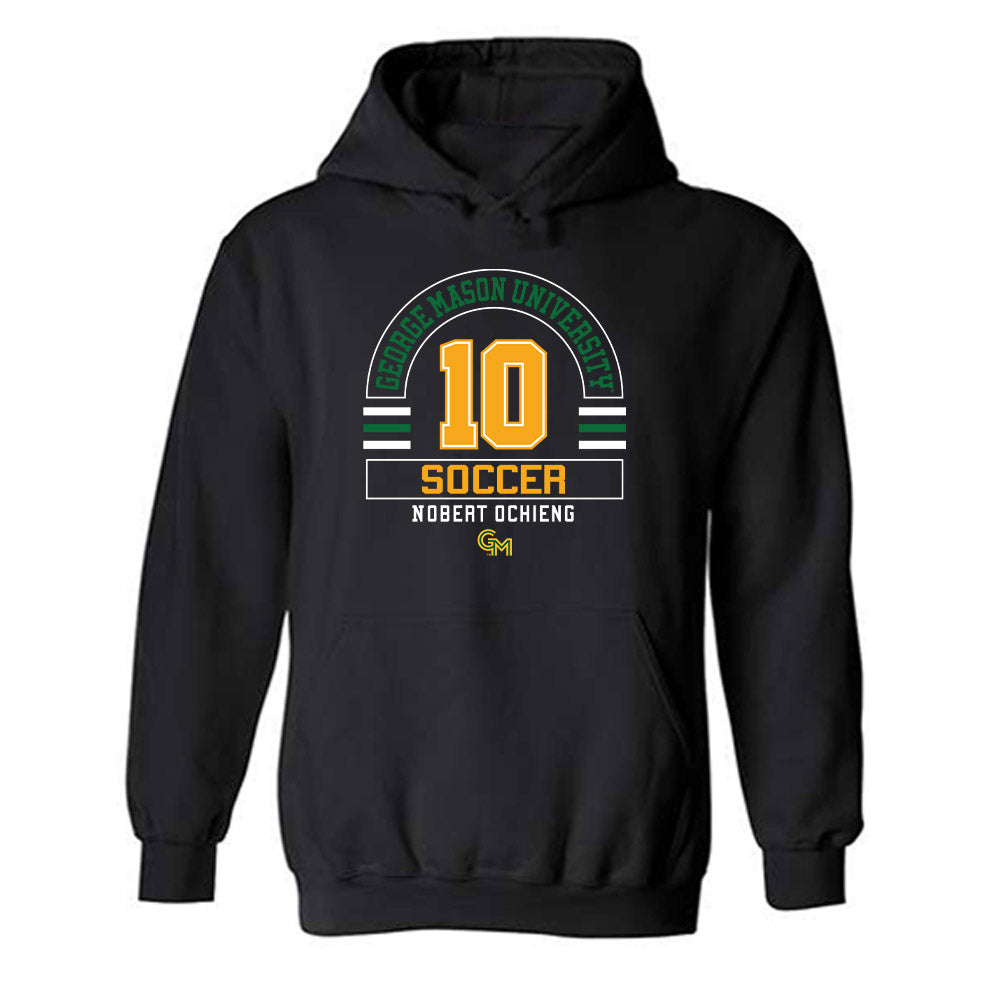 GMU - NCAA Men's Soccer : Nobert Ochieng - Classic Fashion Shersey Hooded Sweatshirt-0