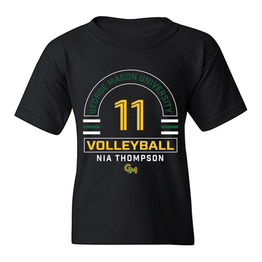 GMU - NCAA Women's Volleyball : Nia Thompson - Classic Fashion Shersey Youth T-Shirt-0