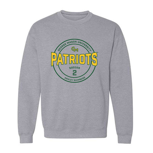 GMU - NCAA Women's Soccer : Ashley Shimberg - Classic Fashion Shersey Crewneck Sweatshirt-0