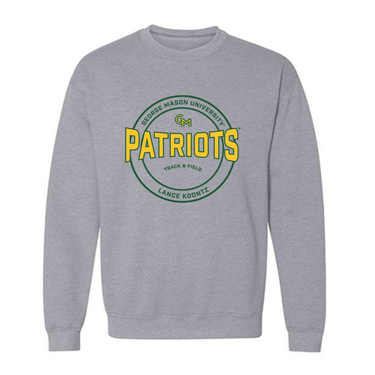 GMU - NCAA Men's Track & Field : Lance Koontz - Classic Fashion Shersey Crewneck Sweatshirt-0