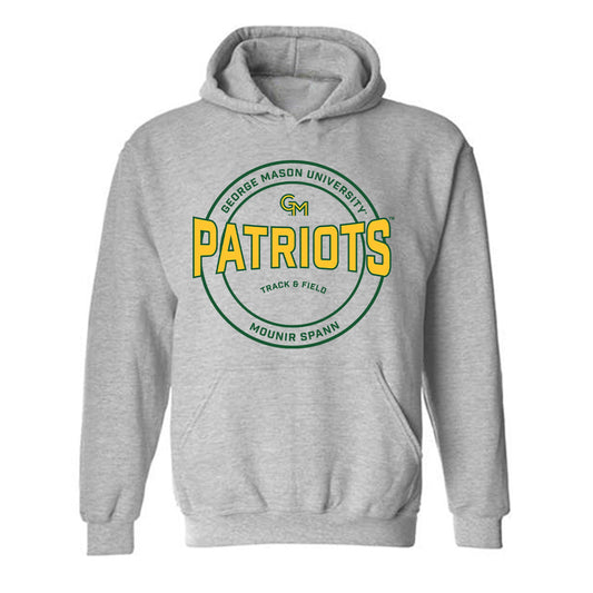 GMU - NCAA Men's Track & Field : Mounir Spann - Classic Fashion Shersey Hooded Sweatshirt-0