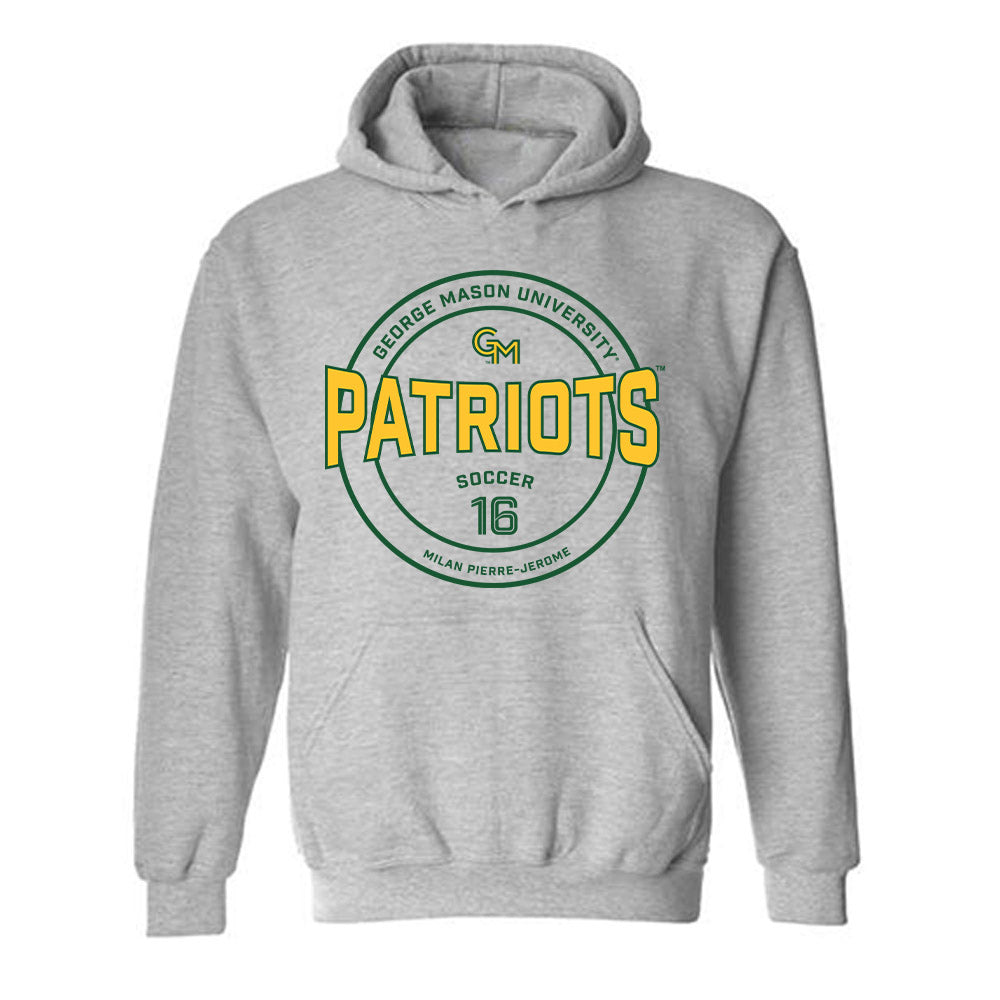 GMU - NCAA Women's Soccer : Milan Pierre-Jerome - Classic Fashion Shersey Hooded Sweatshirt-0
