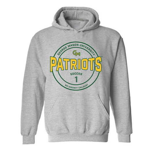 GMU - NCAA Women's Soccer : Selamawit Caldart - Classic Fashion Shersey Hooded Sweatshirt-0