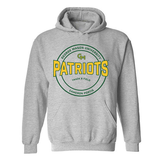 GMU - NCAA Men's Track & Field : Cameron Portis - Classic Fashion Shersey Hooded Sweatshirt-0