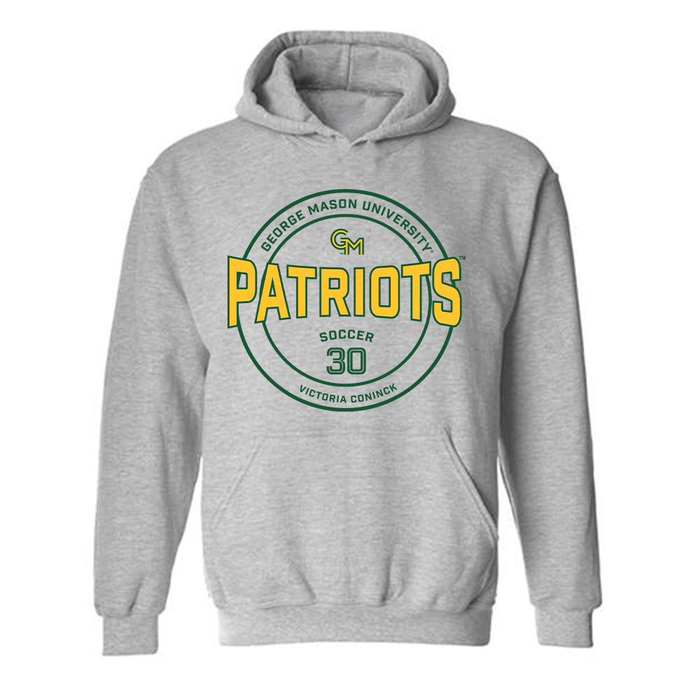 GMU - NCAA Women's Soccer : Victoria Coninck - Classic Fashion Shersey Hooded Sweatshirt-0